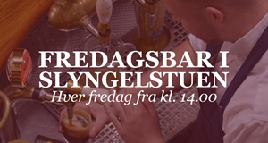 Fredagsbar i slyngelstuen