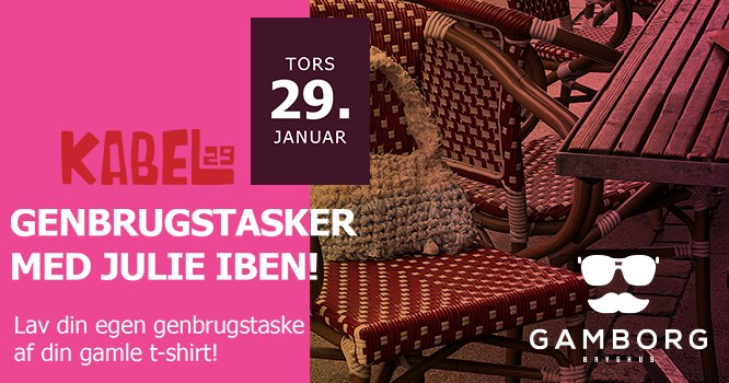 Lav din egen genbrugstaske!