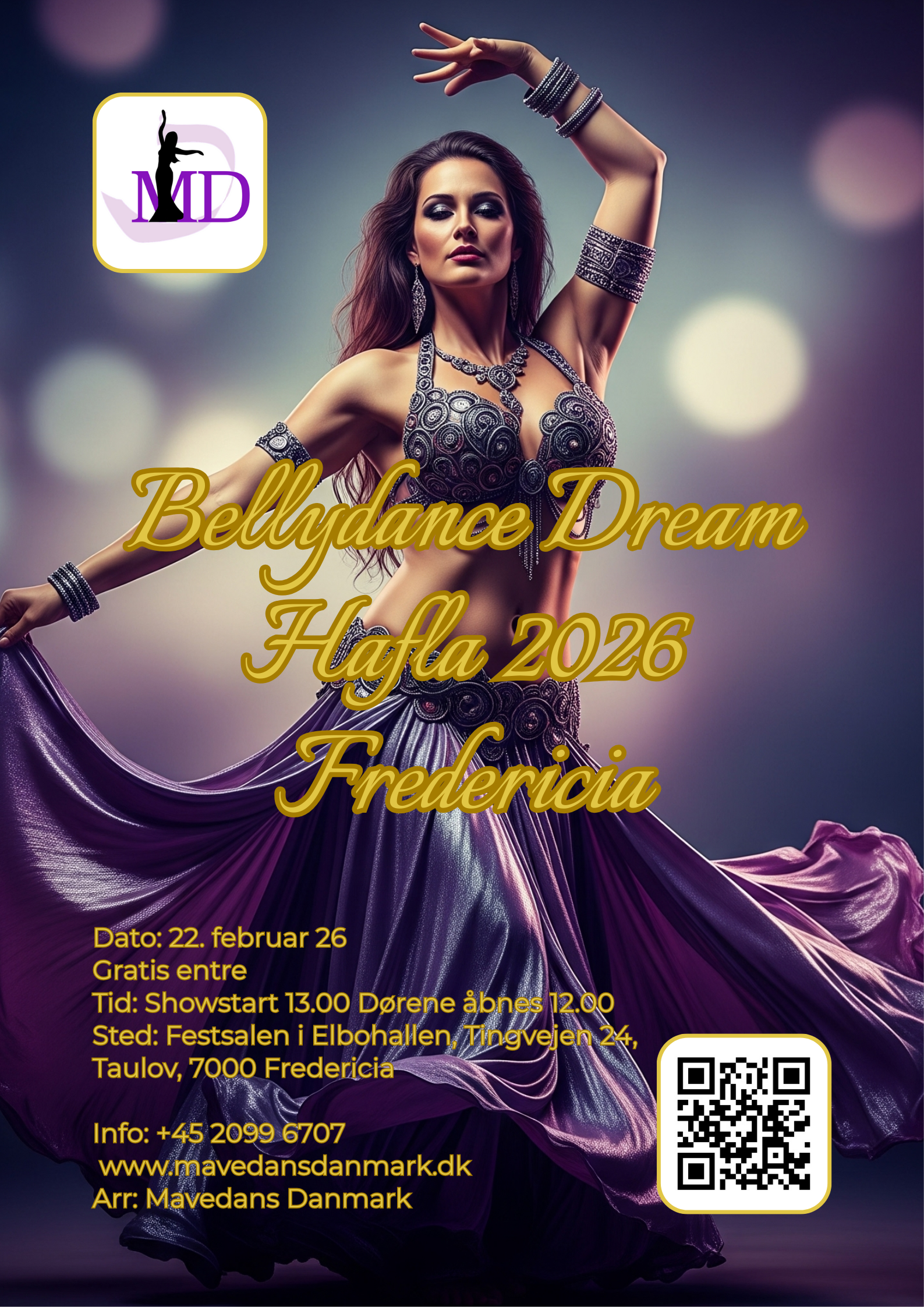 Bellydance Dream Hafla 2026 - Festfyrværkeri af Dans