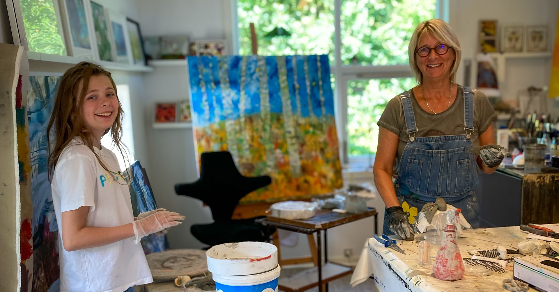 Maleværksted i Kunst+ - start tirsdag den 18. november!