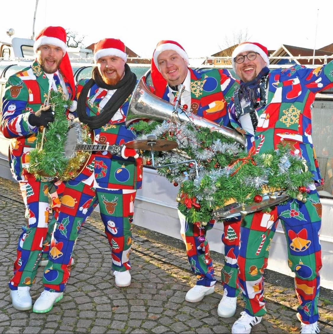 Væk julemanden - med Blæserbanden