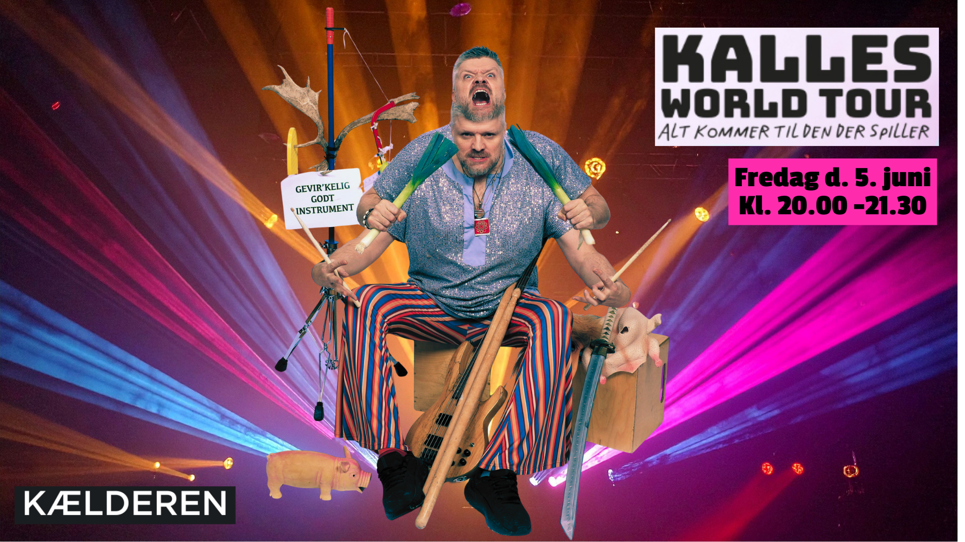 Fredagsbar + show // Kalle