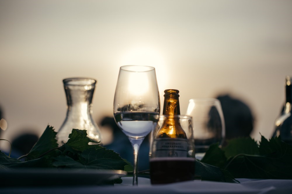 Kunst og Cocktails på Glas