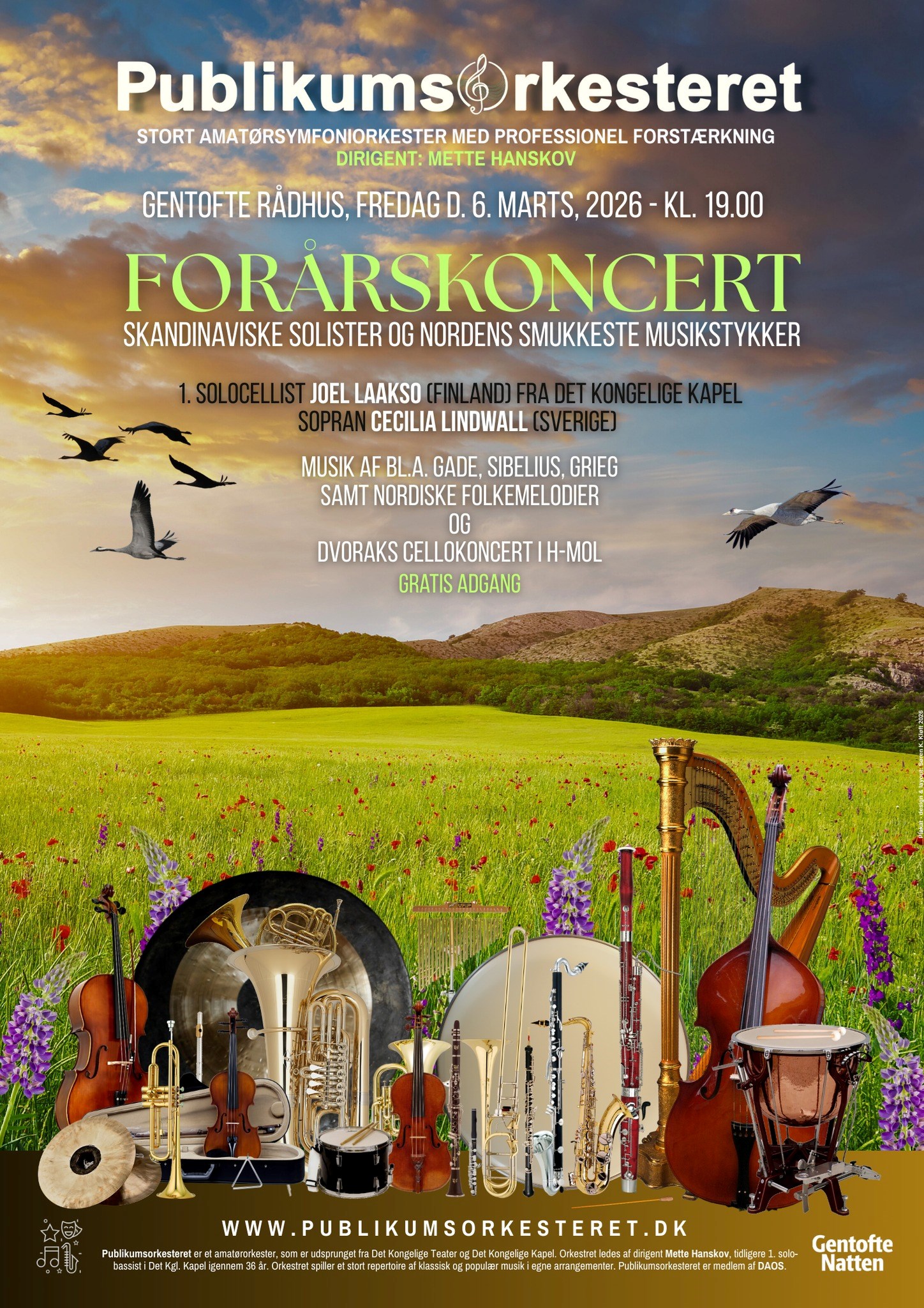 Forårskoncert med Publikumsorkesteret