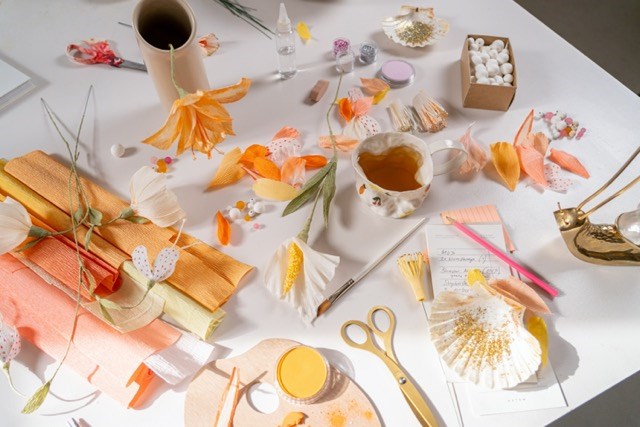 WORKSHOP: Papirblomster med Almeja Space