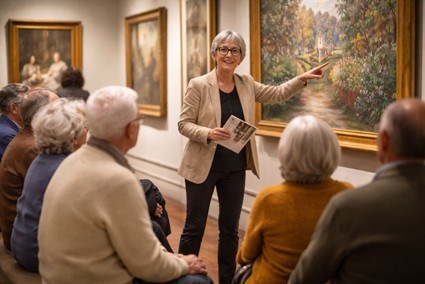 Kunstforedrag om kendte kunstnere