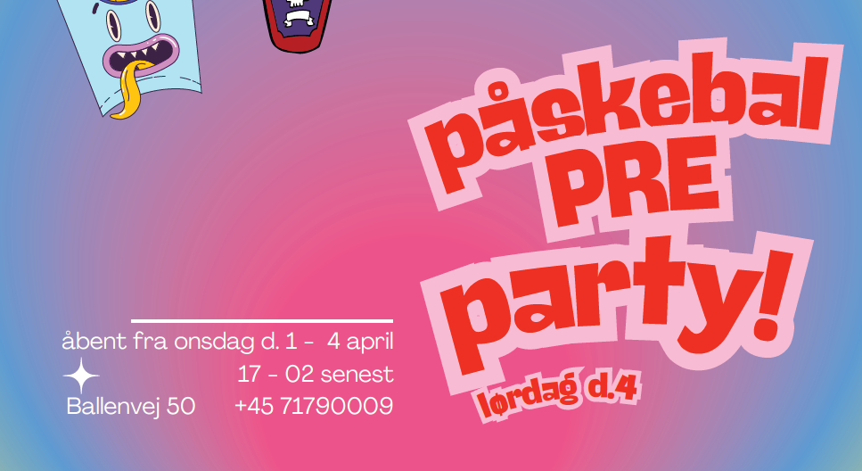 Påskebal Pre-party
