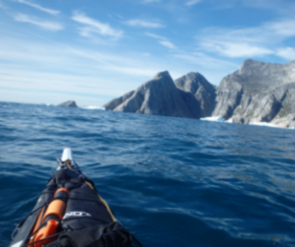 En spektakulær kajakrejse gennem is, hav og historie