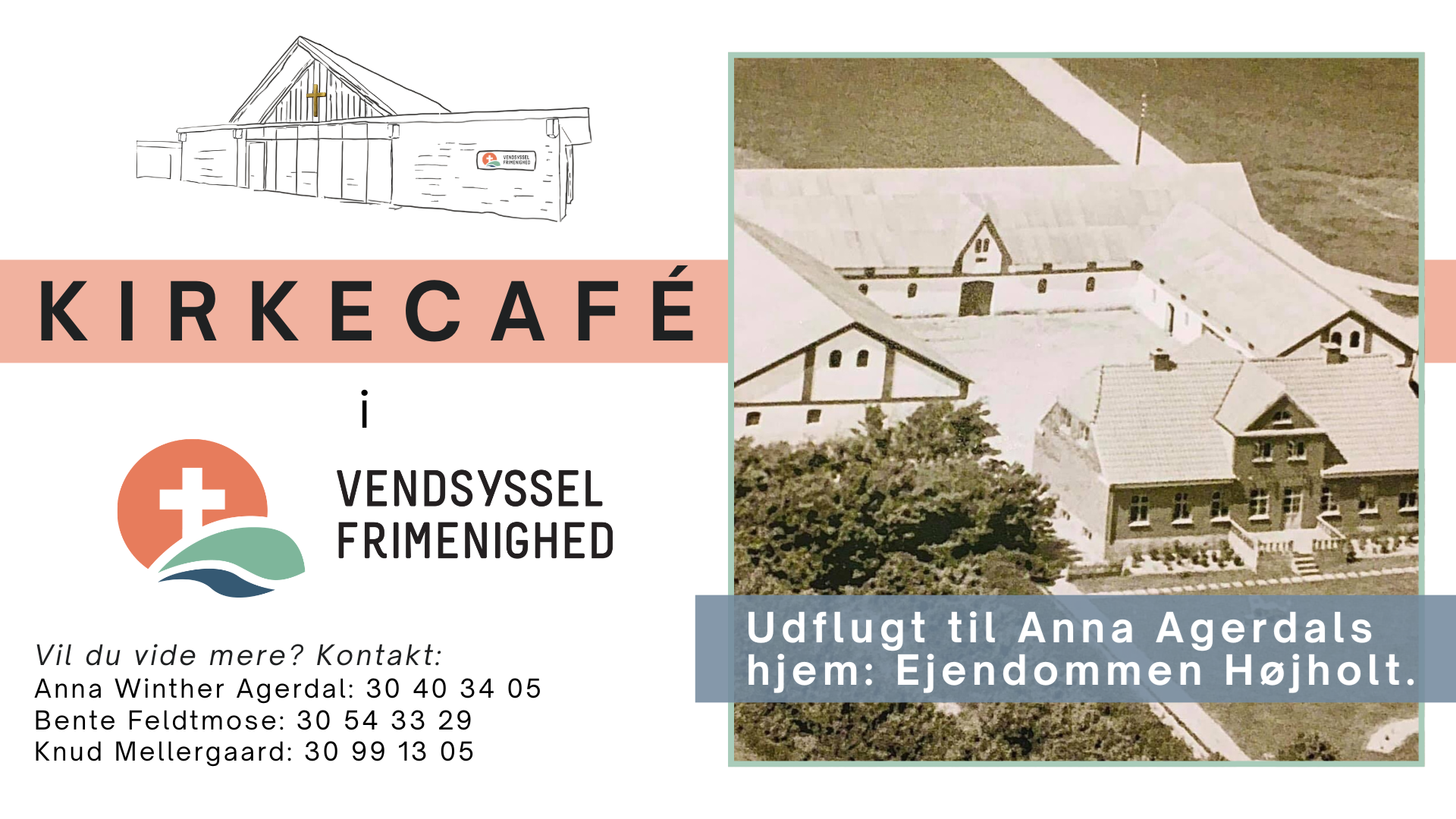 KirkeCafé - Sommerafslutning og udflugt