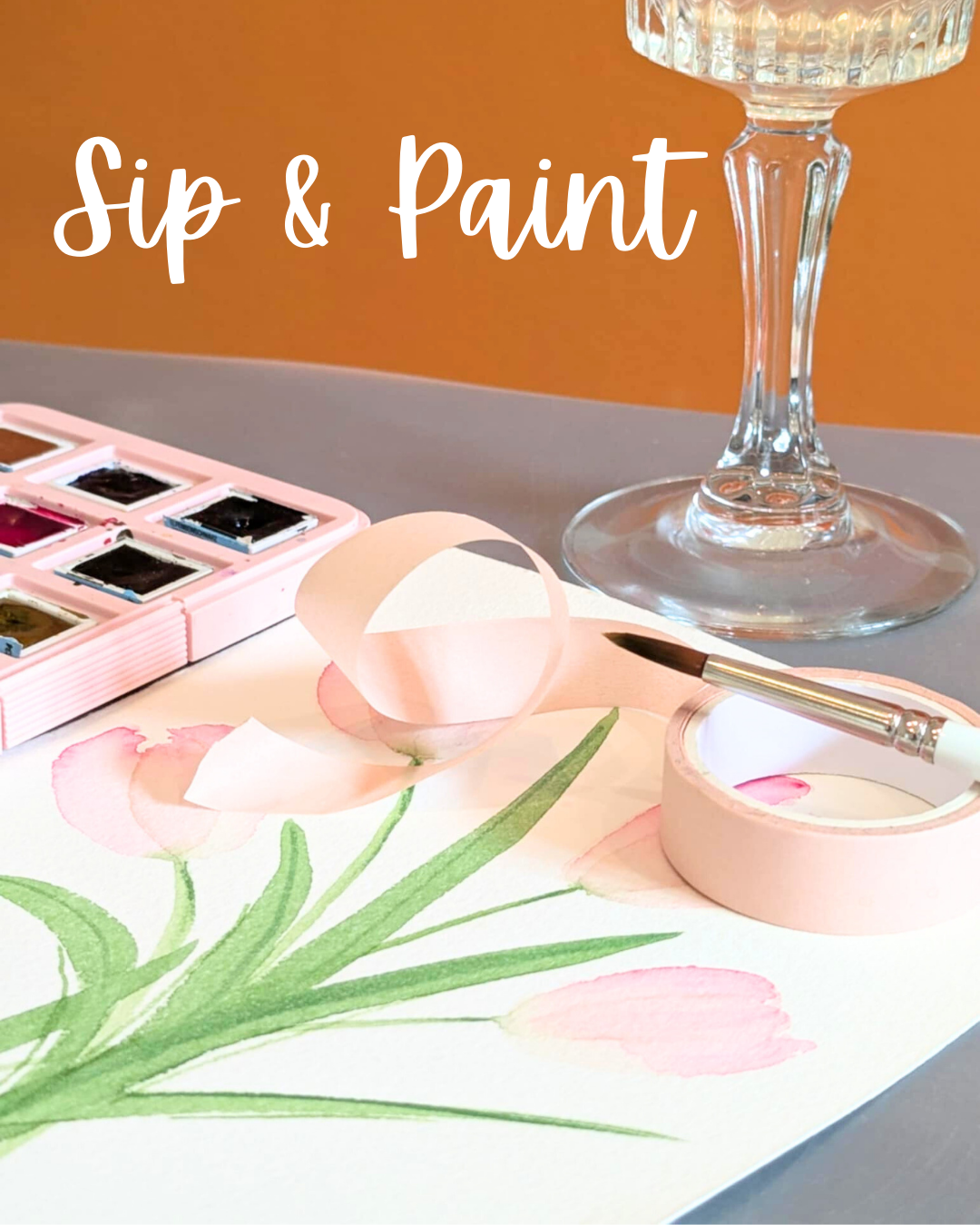 Sip & Paint Akvarel
