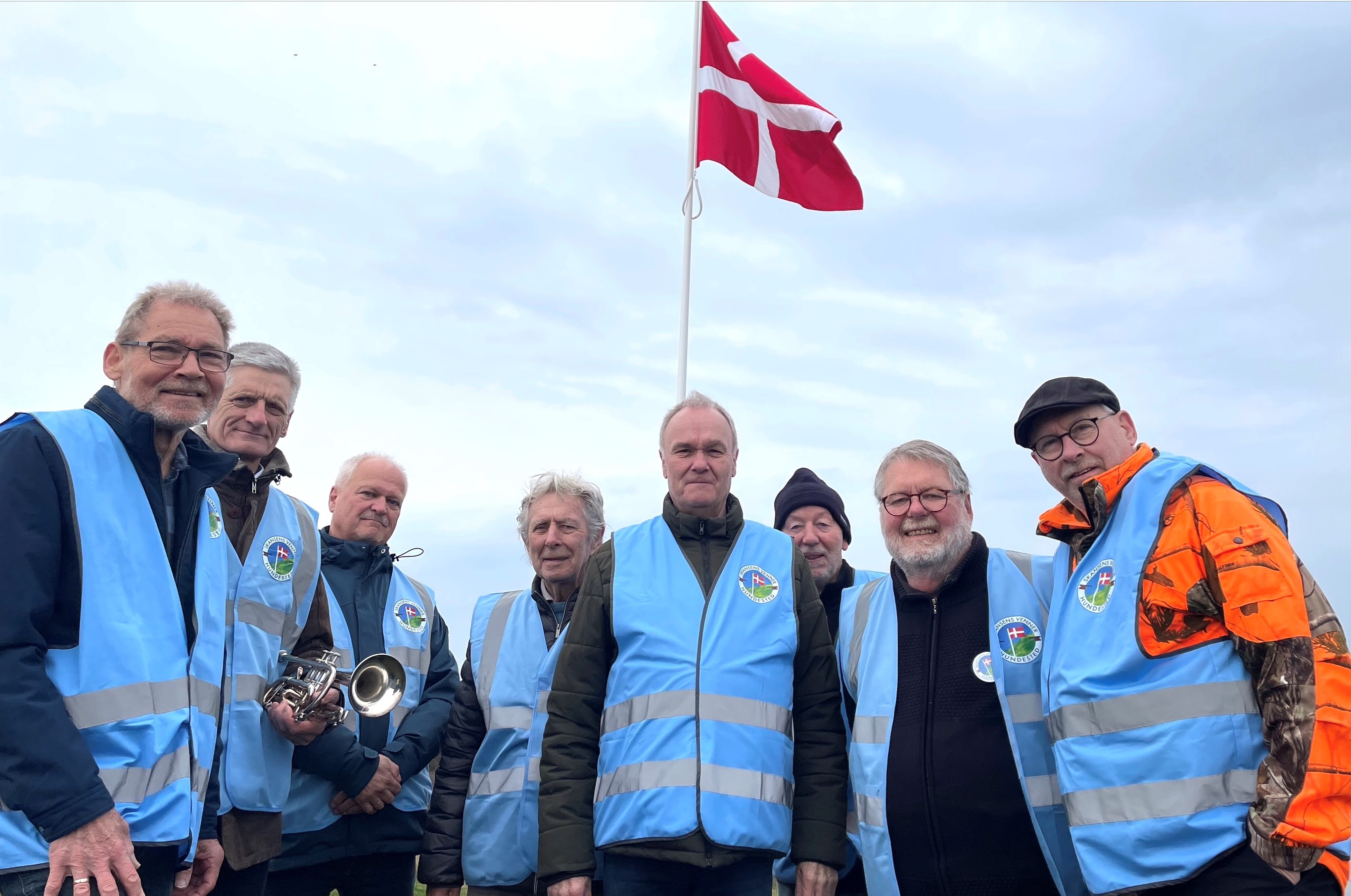 Skansens Venner fejrer og flager for Kong Frederik