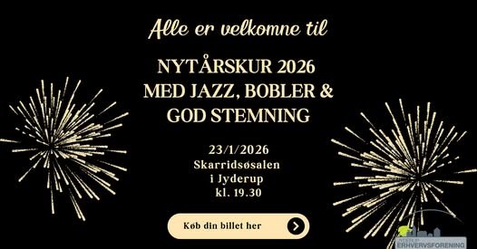 Nytårskur 2026 Jazz, Bobler og God stemning