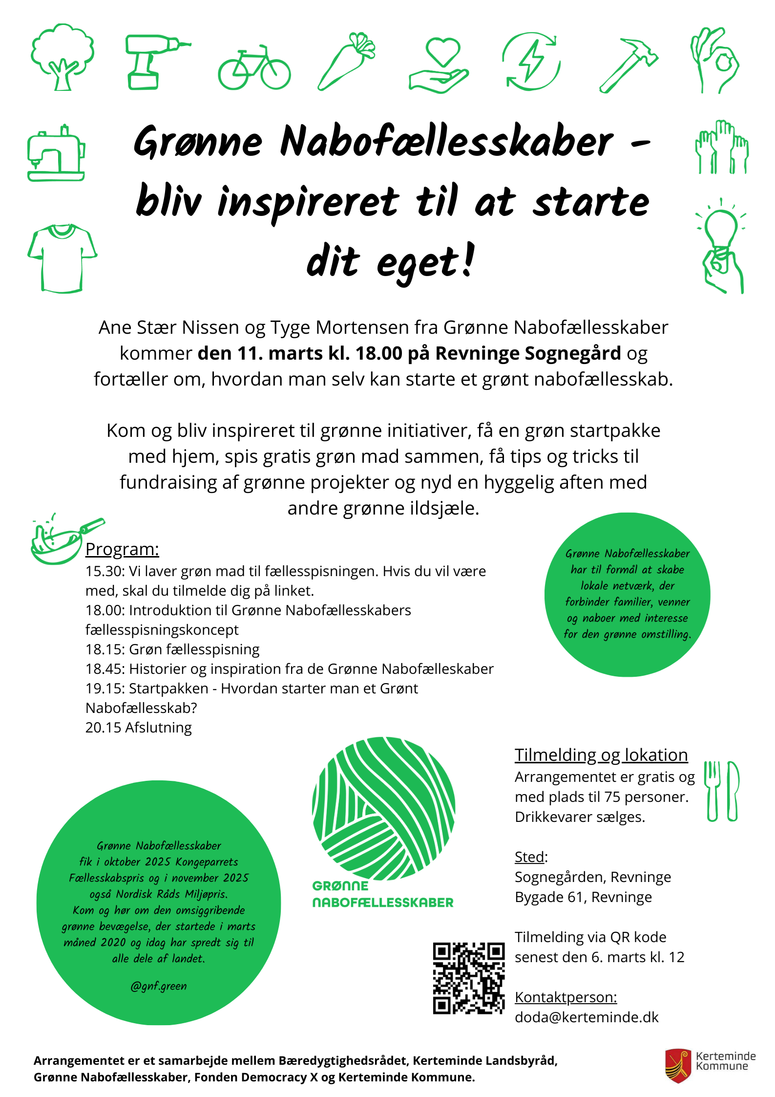 Grønne Nabofællesskaber - bliv inspireret til at starte dit eget!