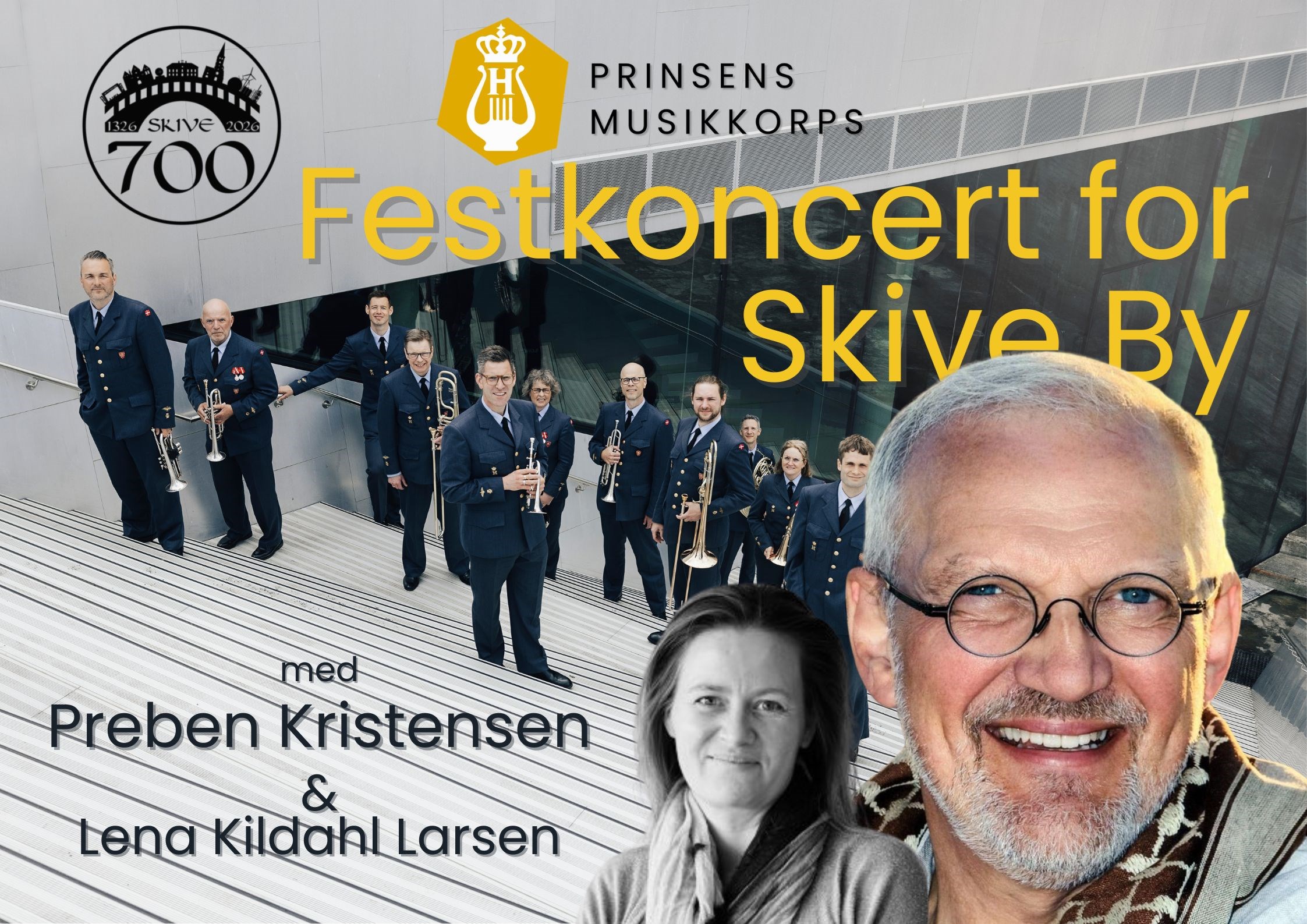 Festkoncert for Skive By - med Prinsens Musikkorps