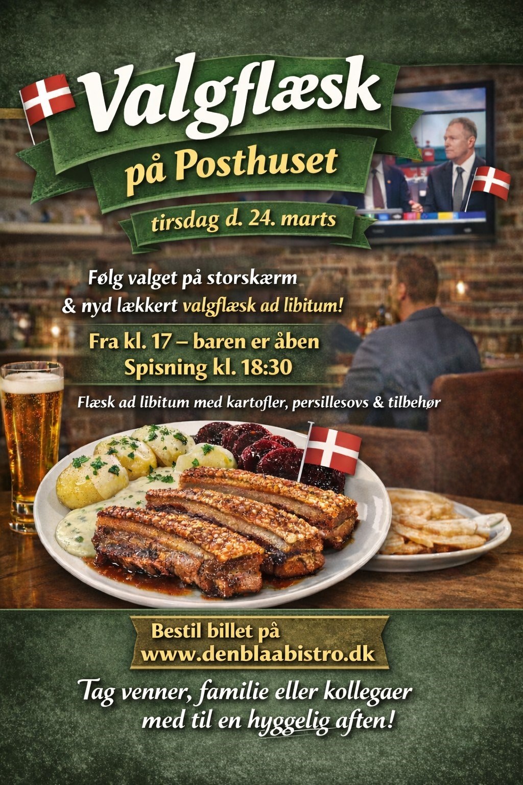 Valgflæsk på Posthuset