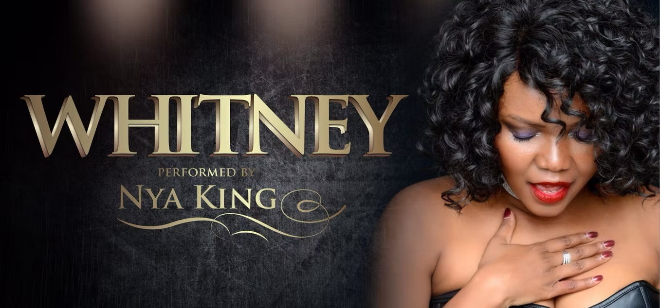 Whitney Houston by Nya King