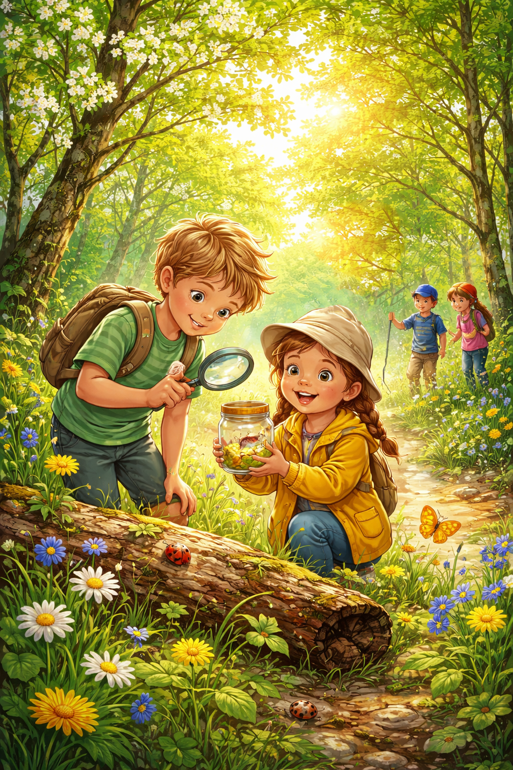 Krible Krable i Dyrehaven - forårets smådyr