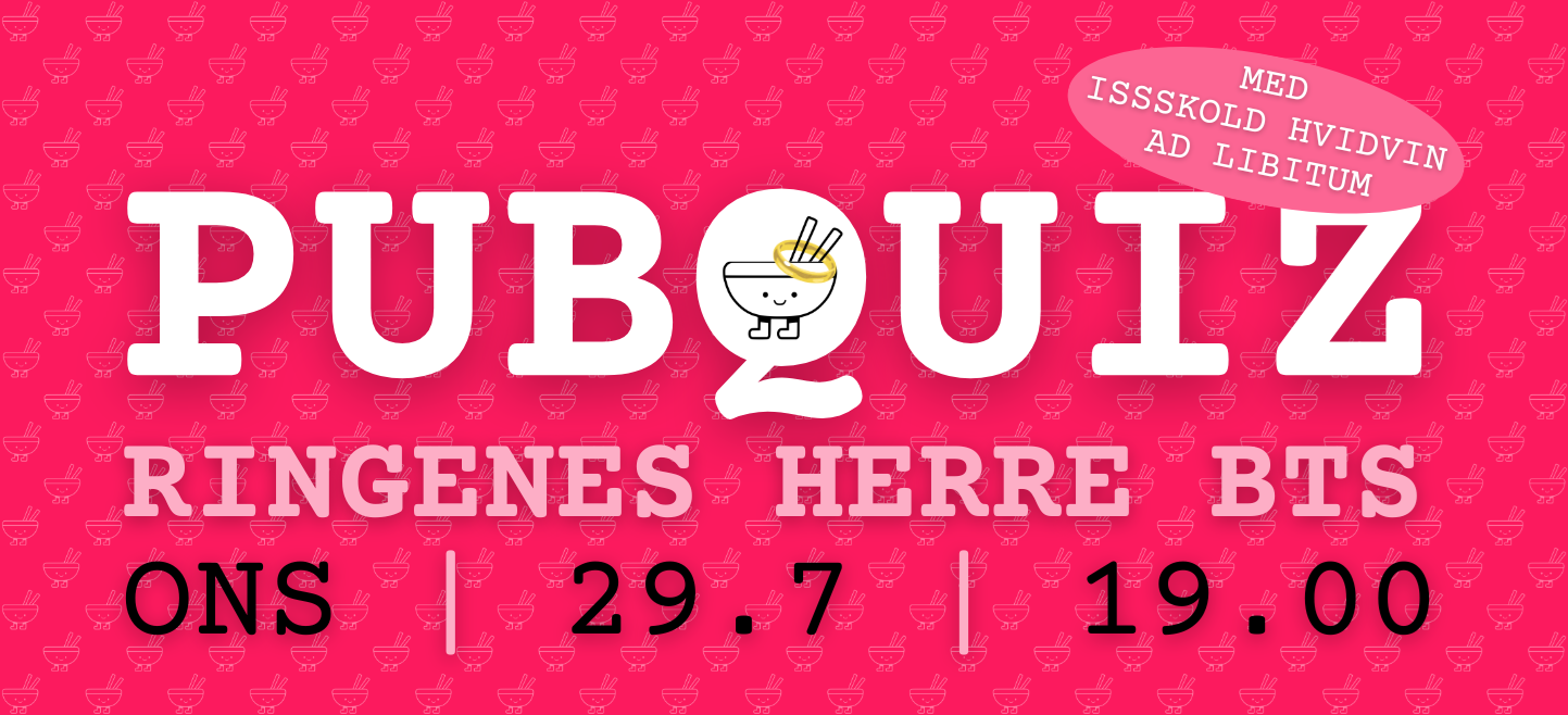 Pubquiz - Ringenes Herre BTS