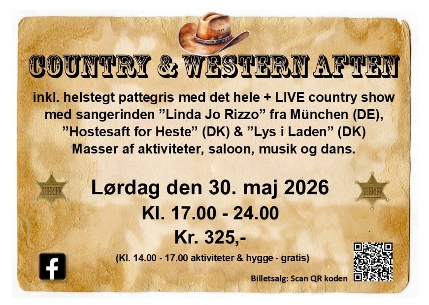 Country & Western aften