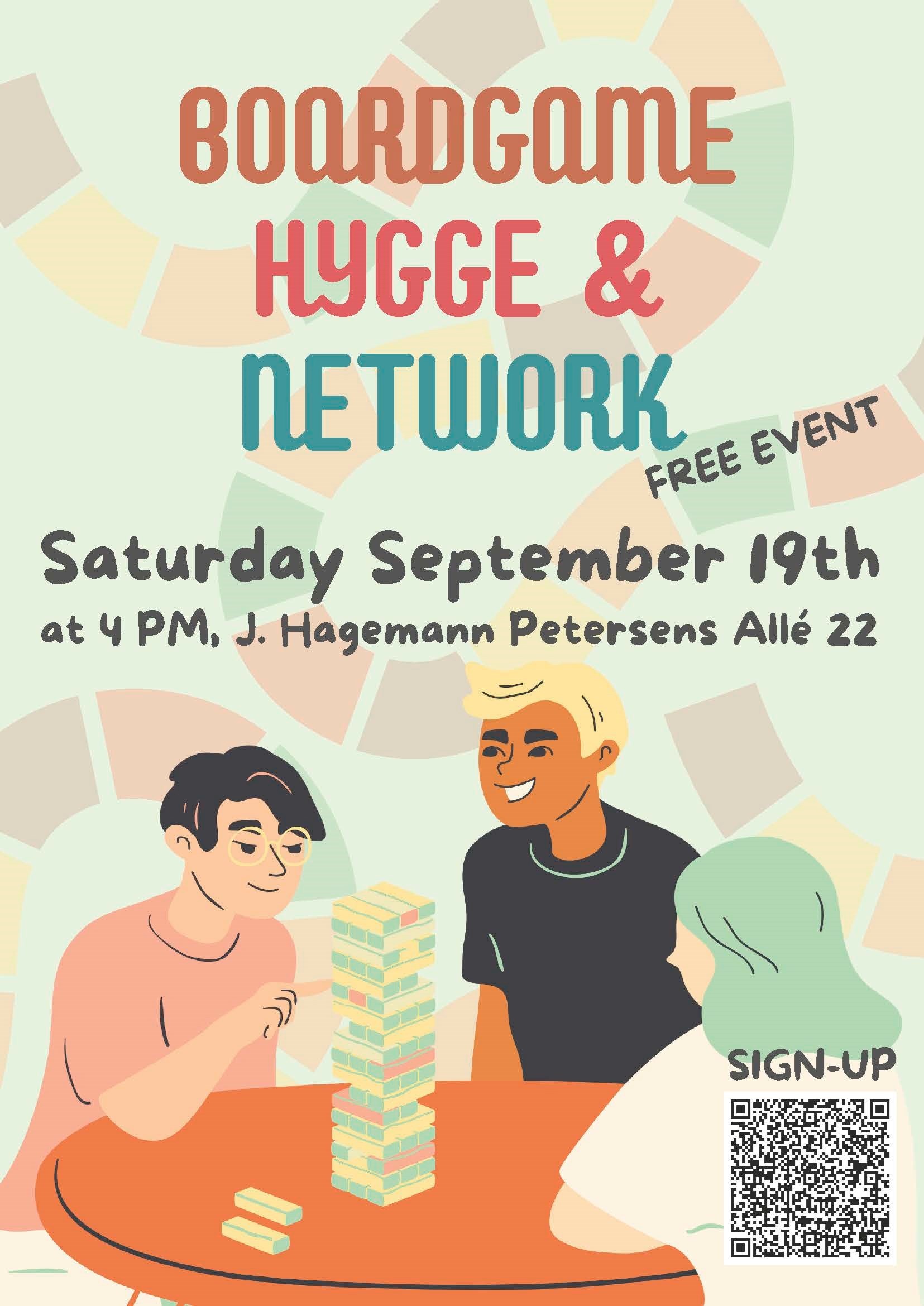 Boardgame, Hygge & Network