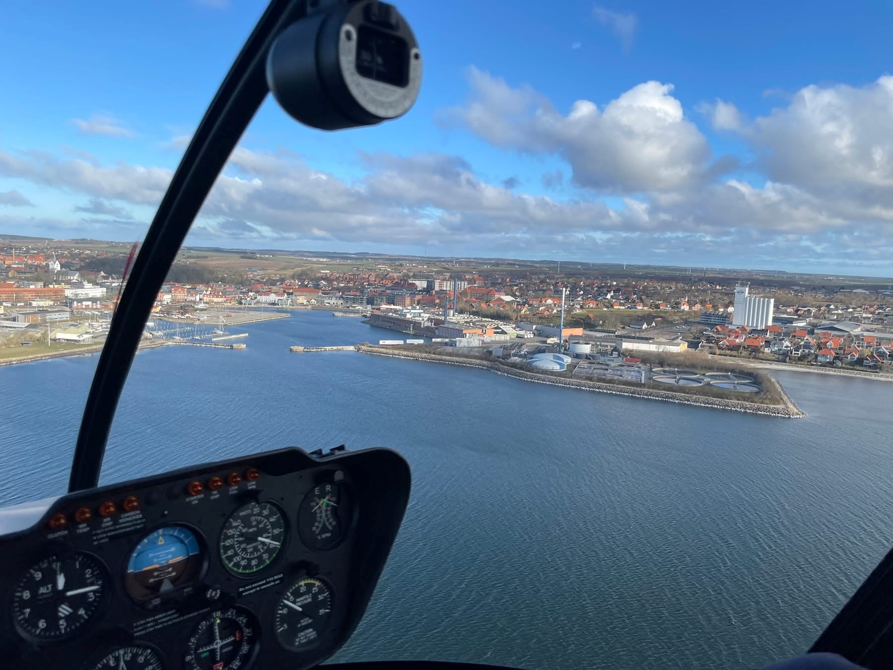 Helikopterflyvning fra Thisted