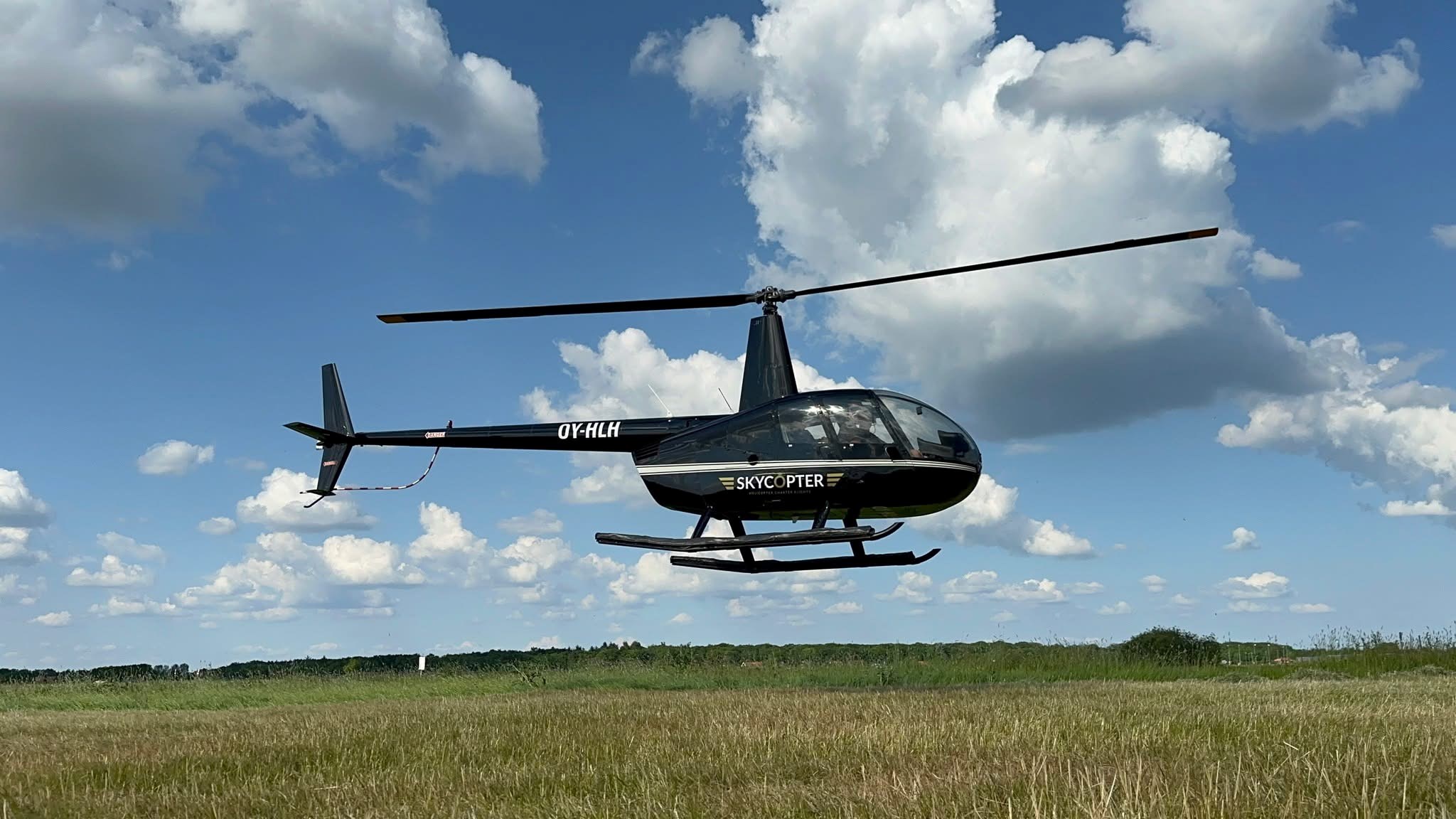 Helikopterflyvning fra Løkken