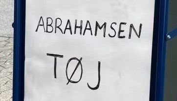 Tøjsalg v. Abrahamsen Tøj
