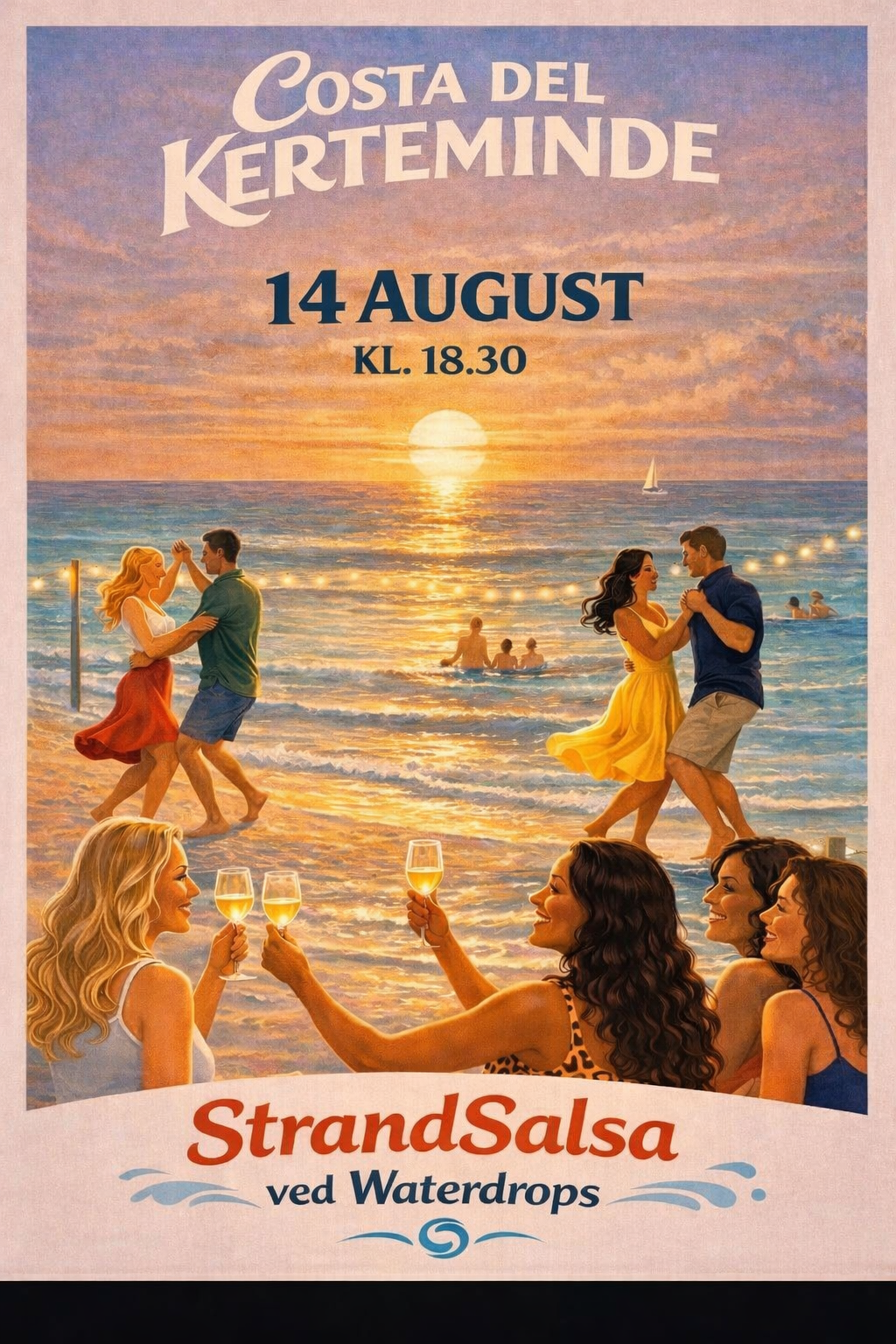 Cubansk salsa og latinmusik i sandet