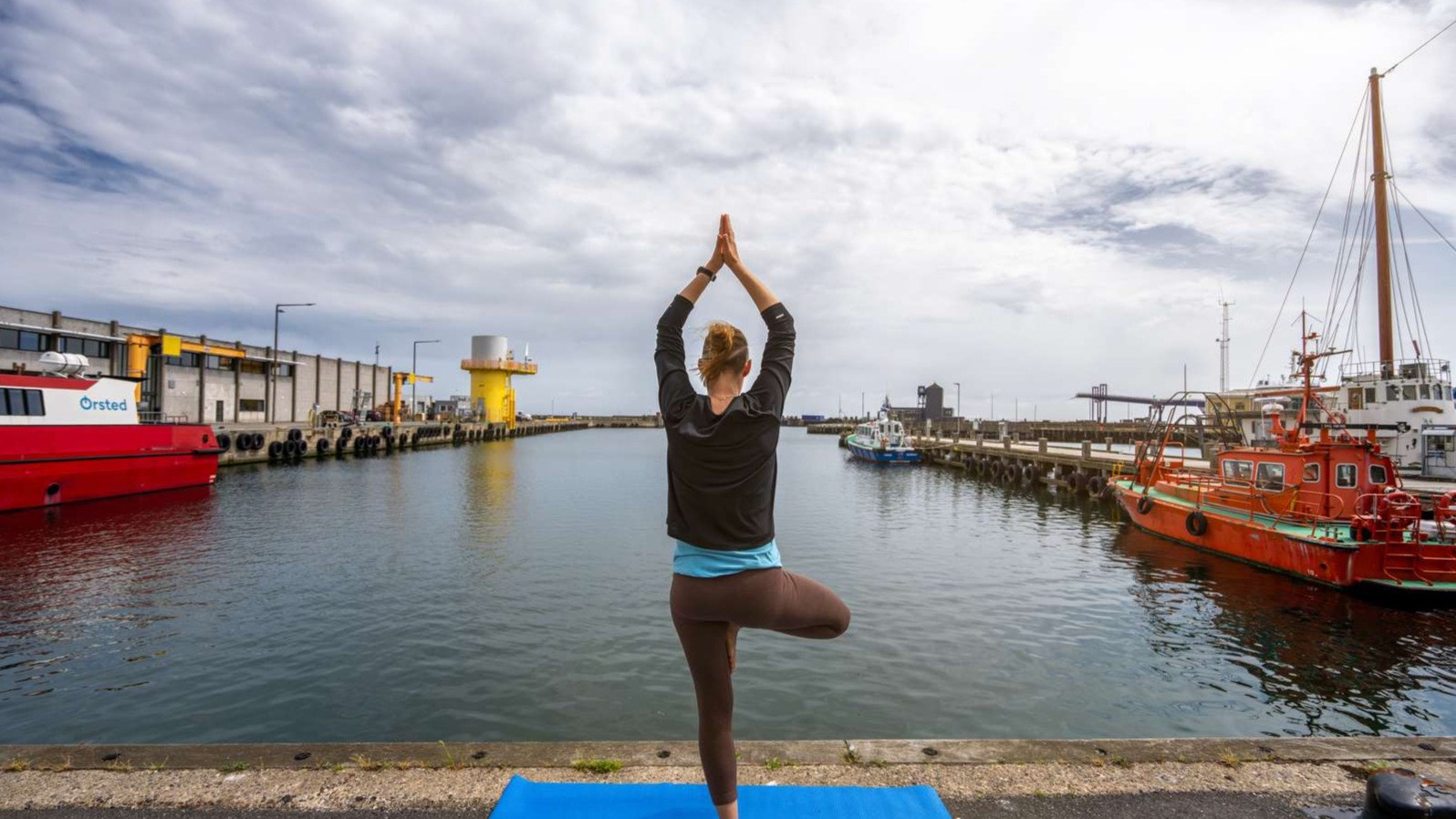 Yoga på Sydhavnen i Grenaa