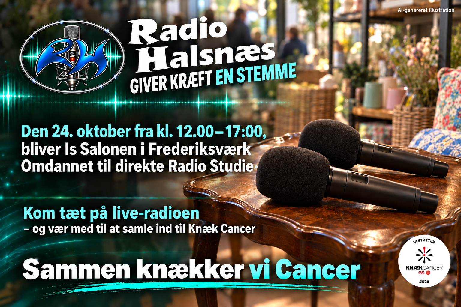 Radio Halsnæs, giv Kræft en stemme