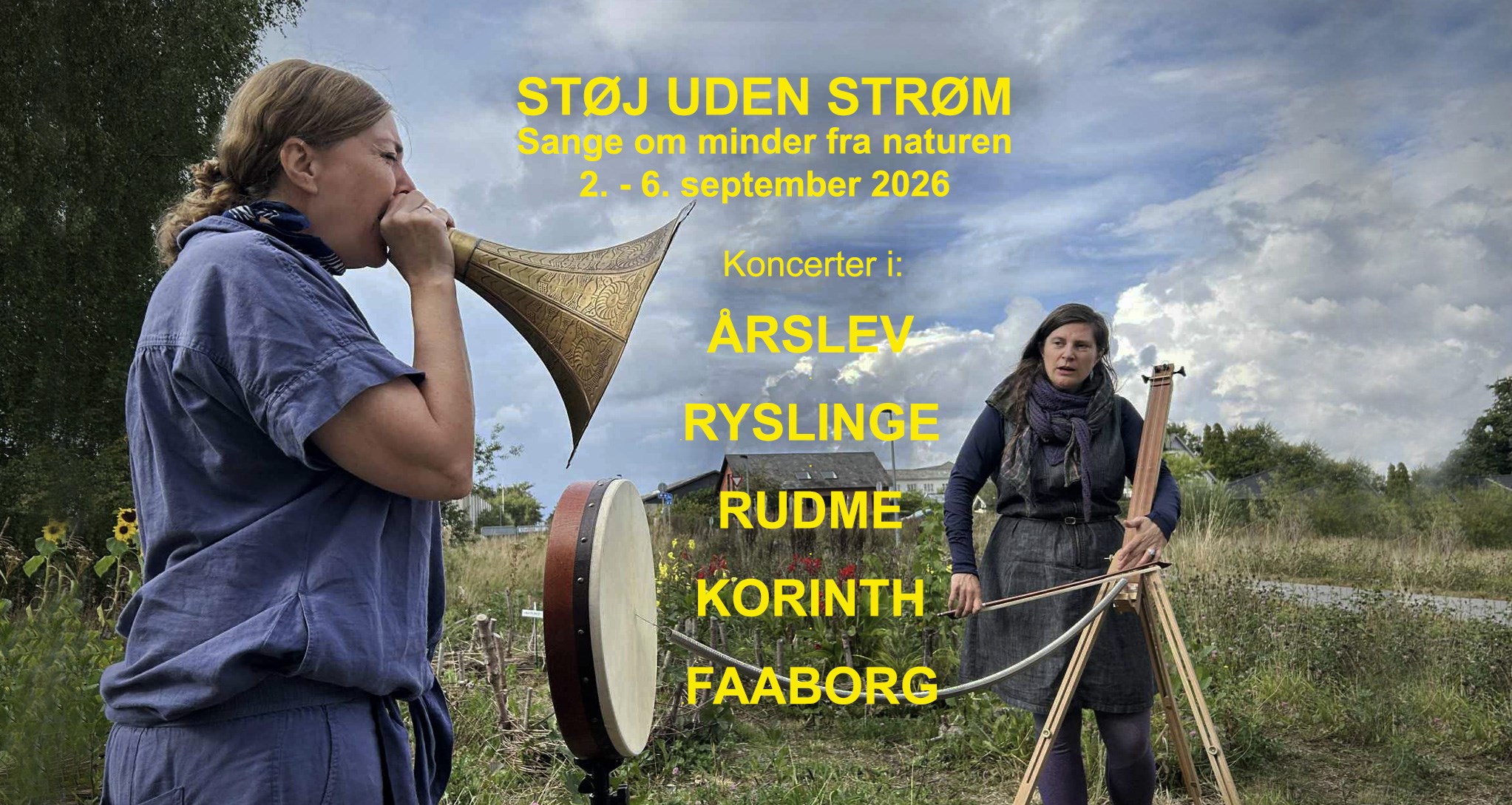 Støj uden Strøm - Cykelkoncerter i det Faaborg-Midtfynske landskab