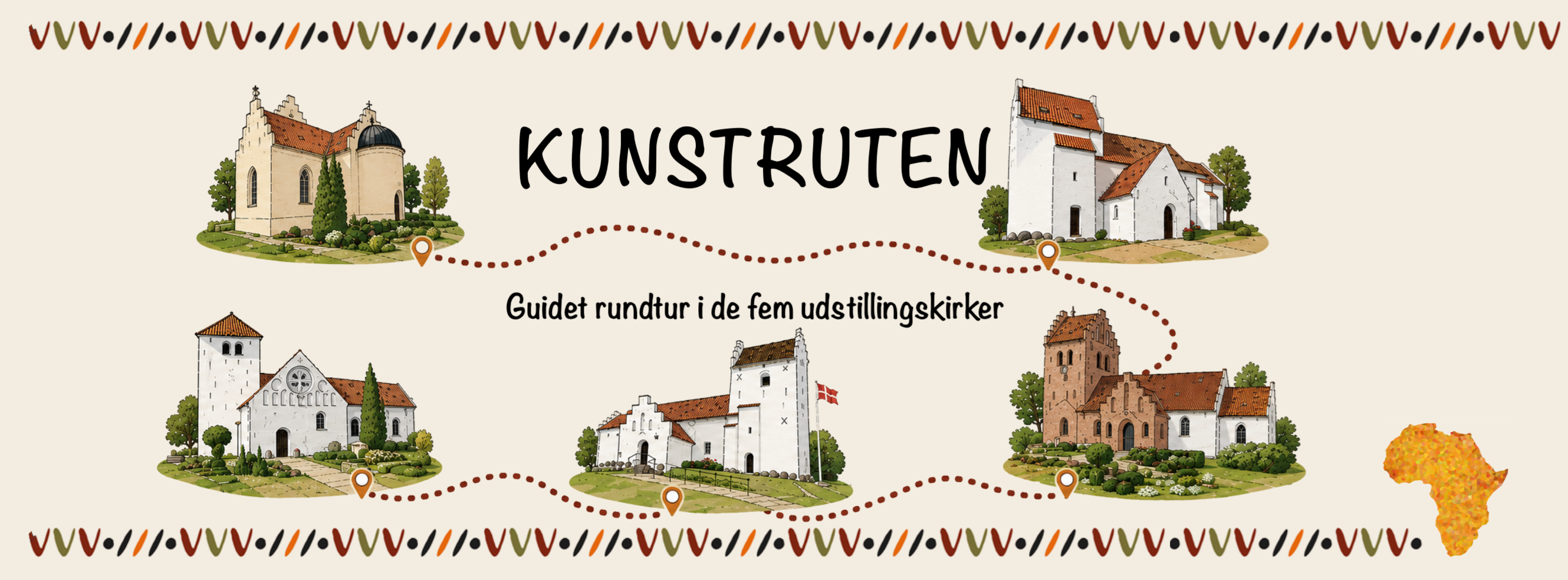 Afrika i Lejre Kunstrundvisning