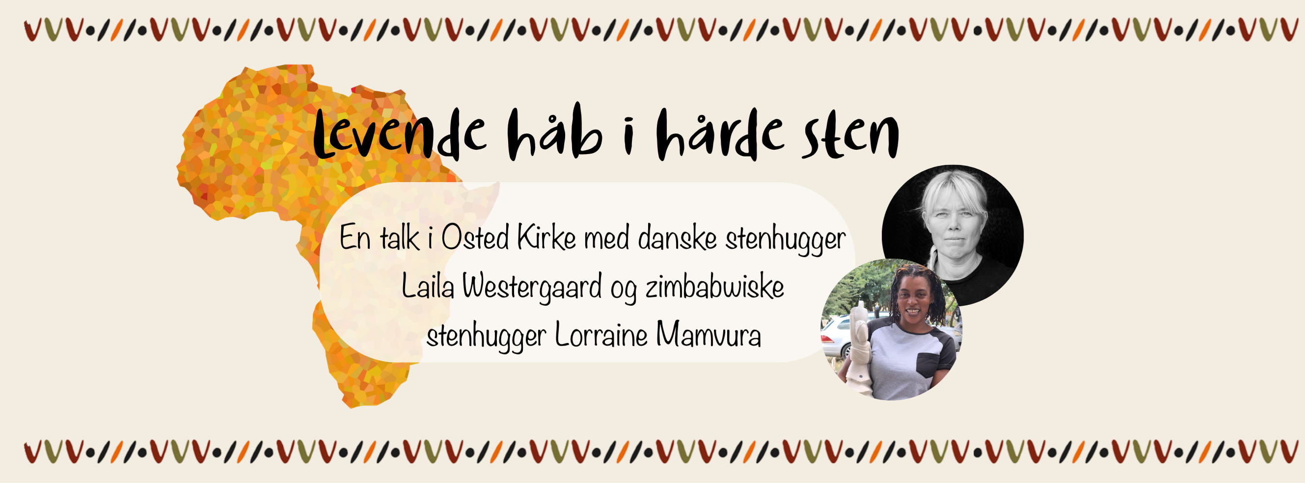 Talk: "Levende håb i hårde sten"