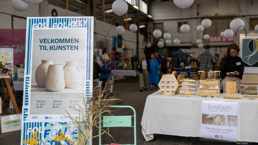 Kunsten på Hundested Havn - en weekend med kunst og fest