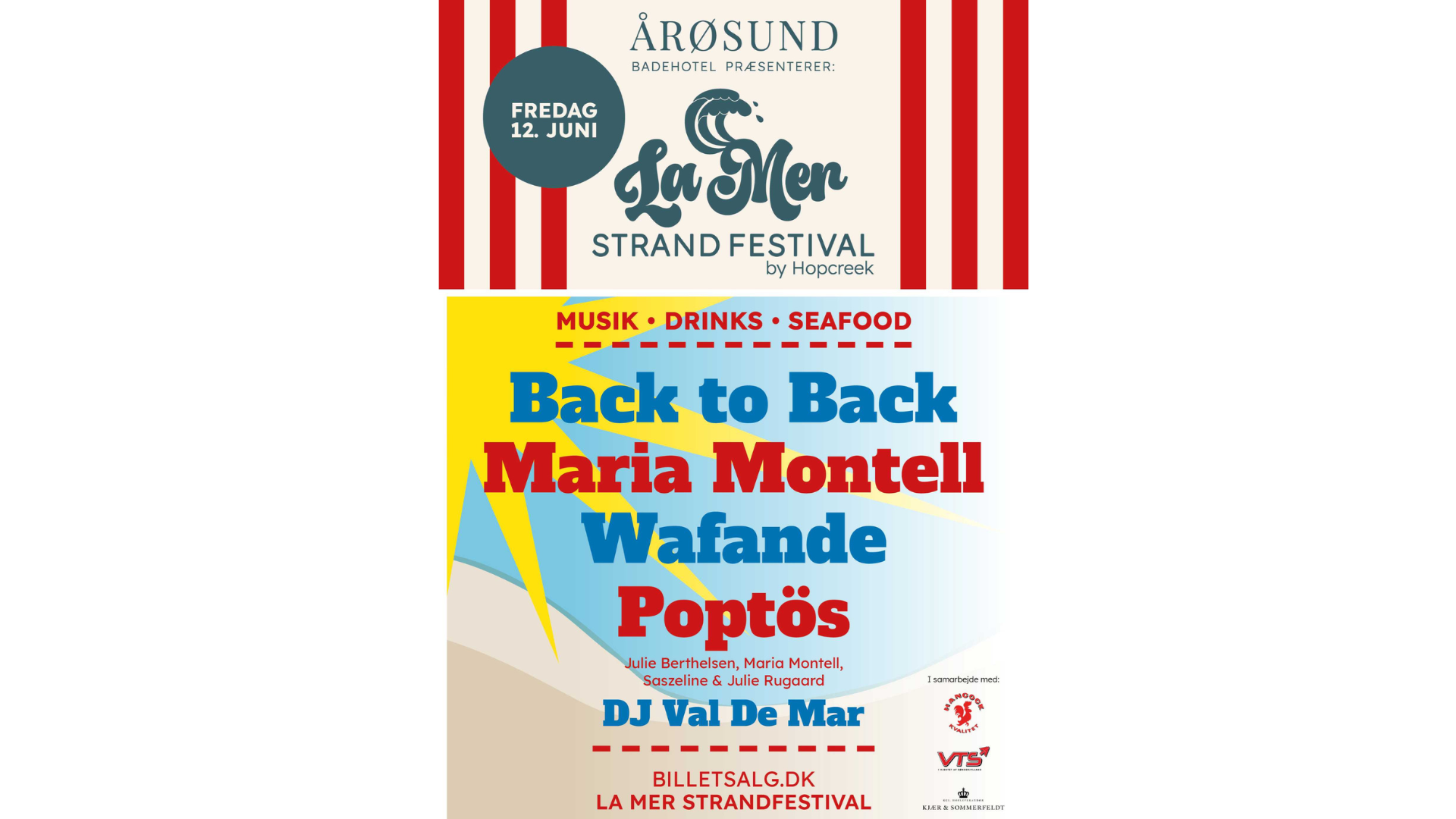 La Mer Festival | Årøsund Badehotel