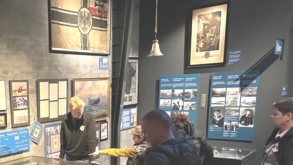 Gratis rundvisning på Sea War Museum i Påskeferien