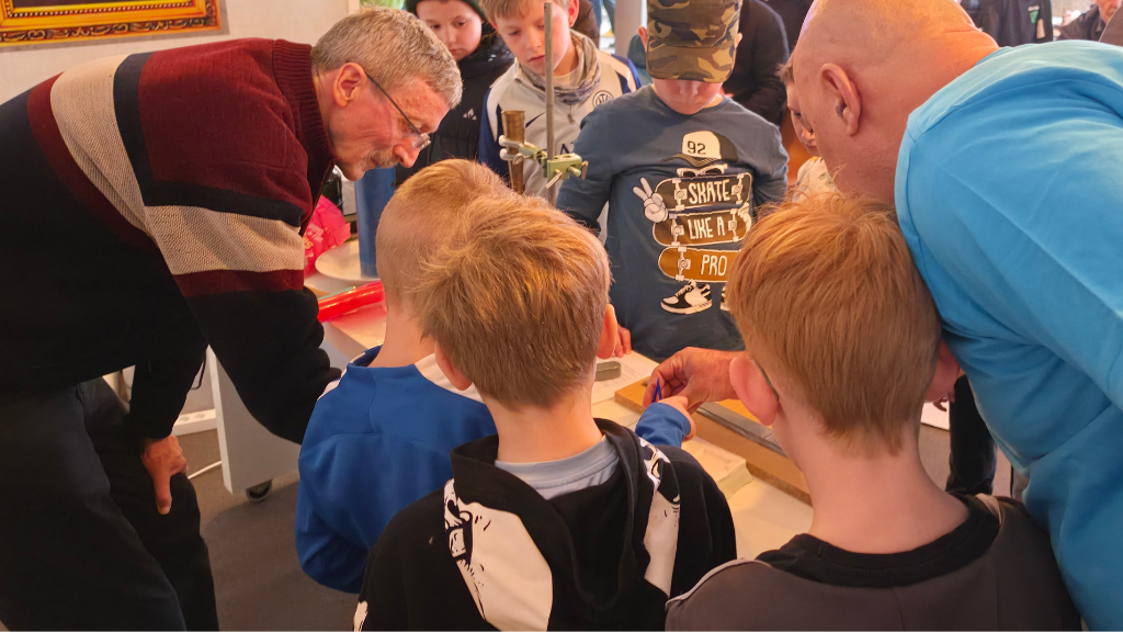 Science-Show med flydende Nitrogen