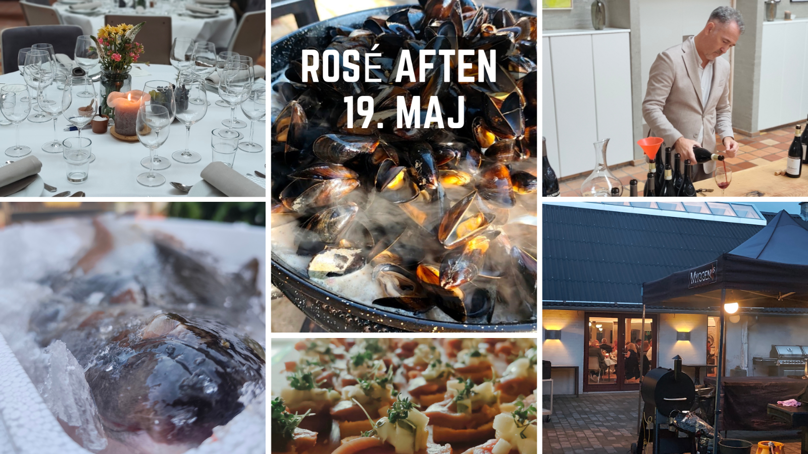Rosé aften hos Myggen's