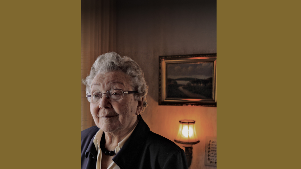 Inger Lauritzen - 100 års fejring - Afsløring af skulptur og fødselsdagskaffe