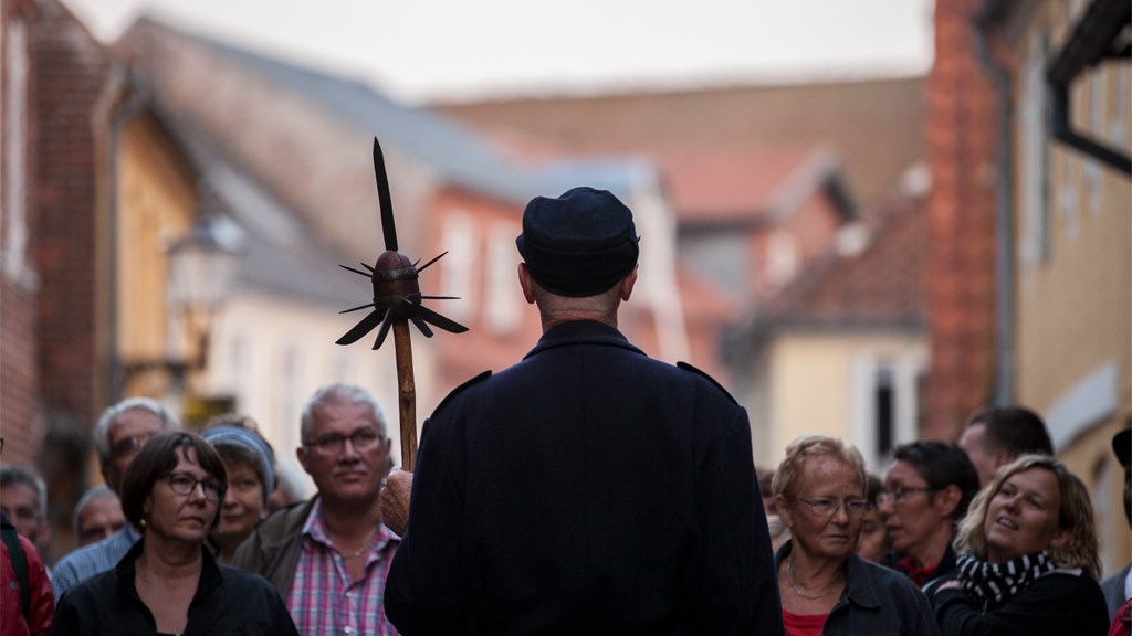 Vægterrundgang i Ribe