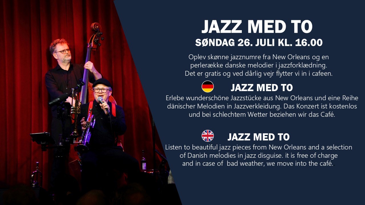 Jazz med to - koncert ved Ribe Camping