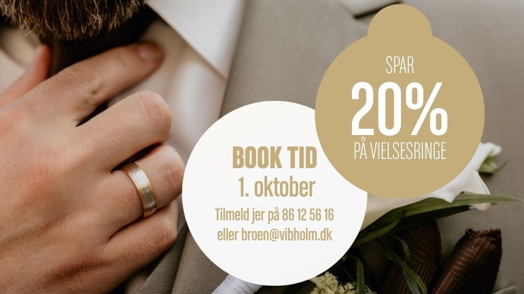 Bryllupsevent hos Vibholm i BROEN Shopping