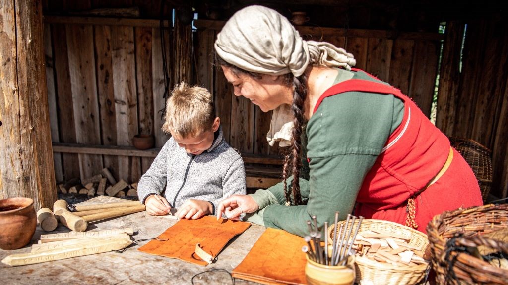 Efterår på Bork Vikingehavn