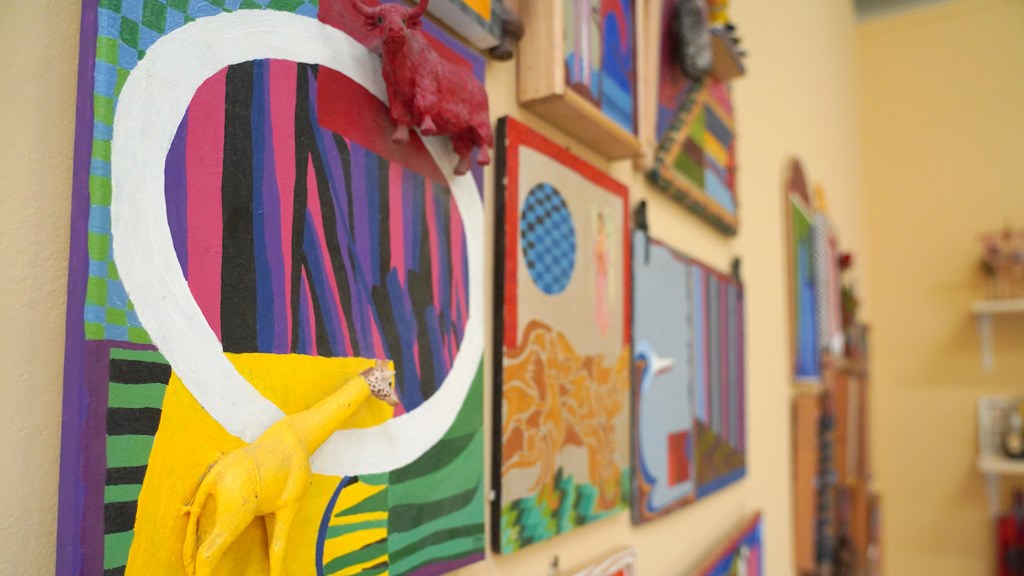 De skøre, de skæve og de virk'li' sjove - Udstilling på JANUS