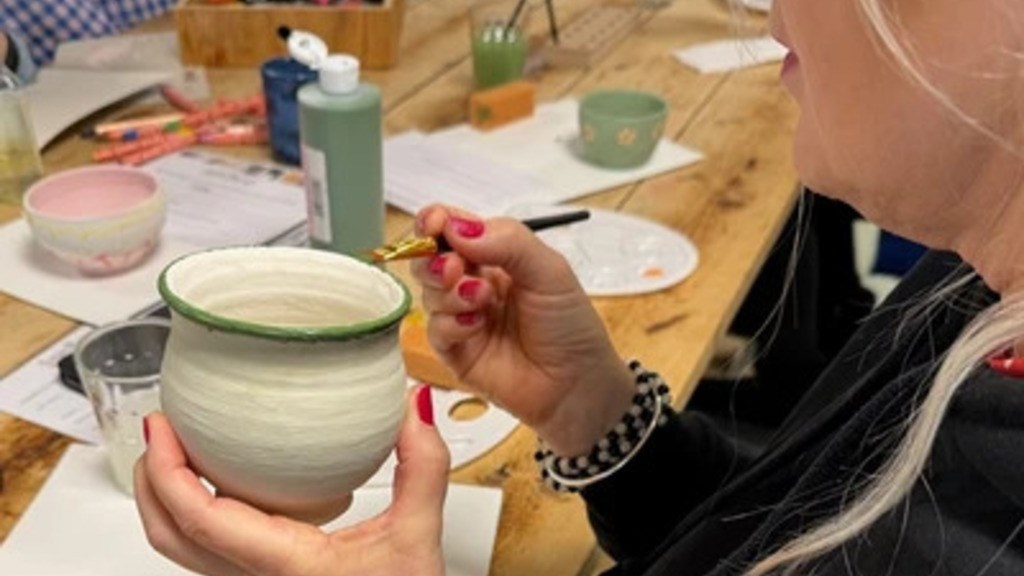 Mal på keramik / Malen Sie auf Keramik