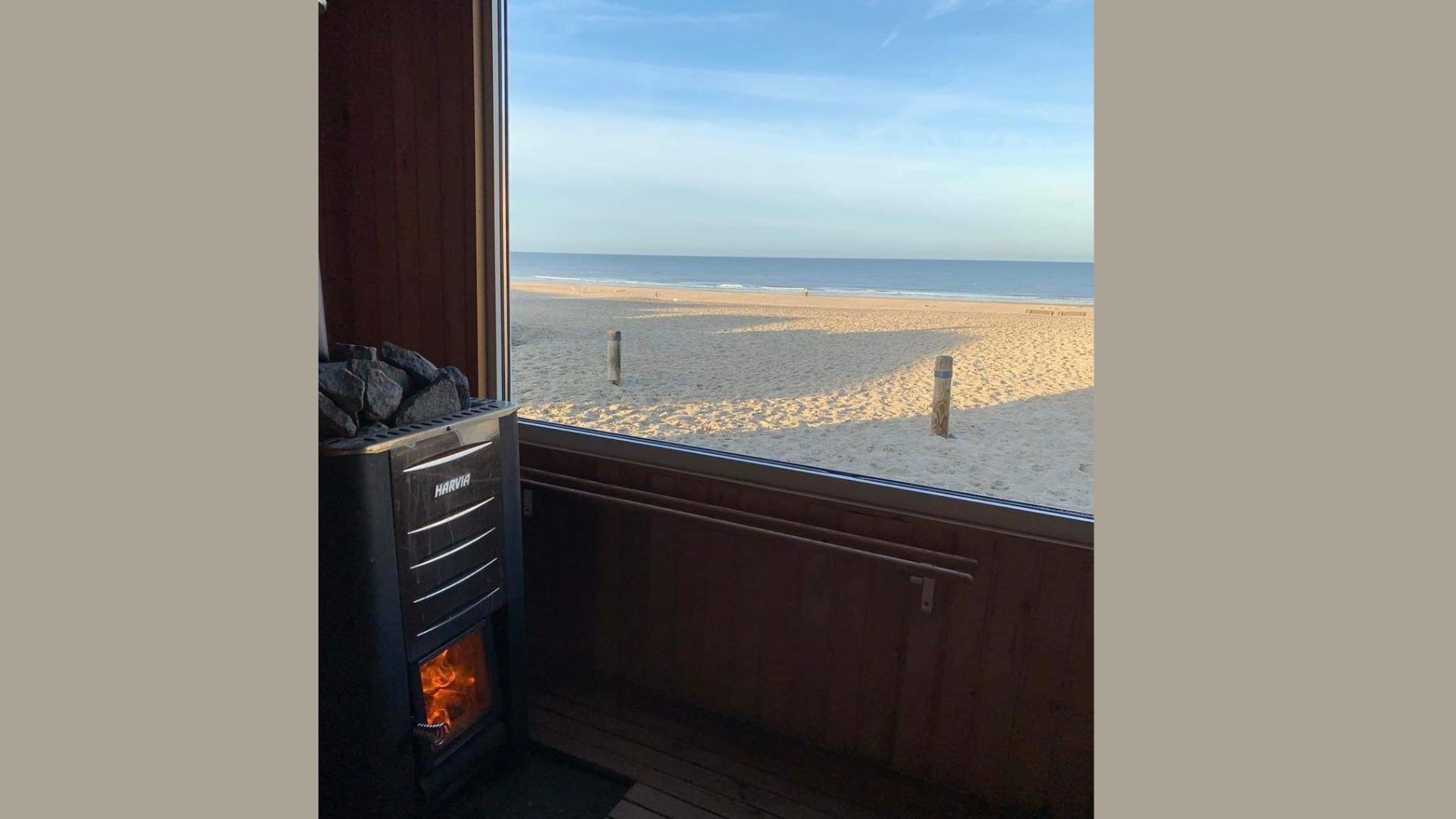 Saunagus på Henne Strand