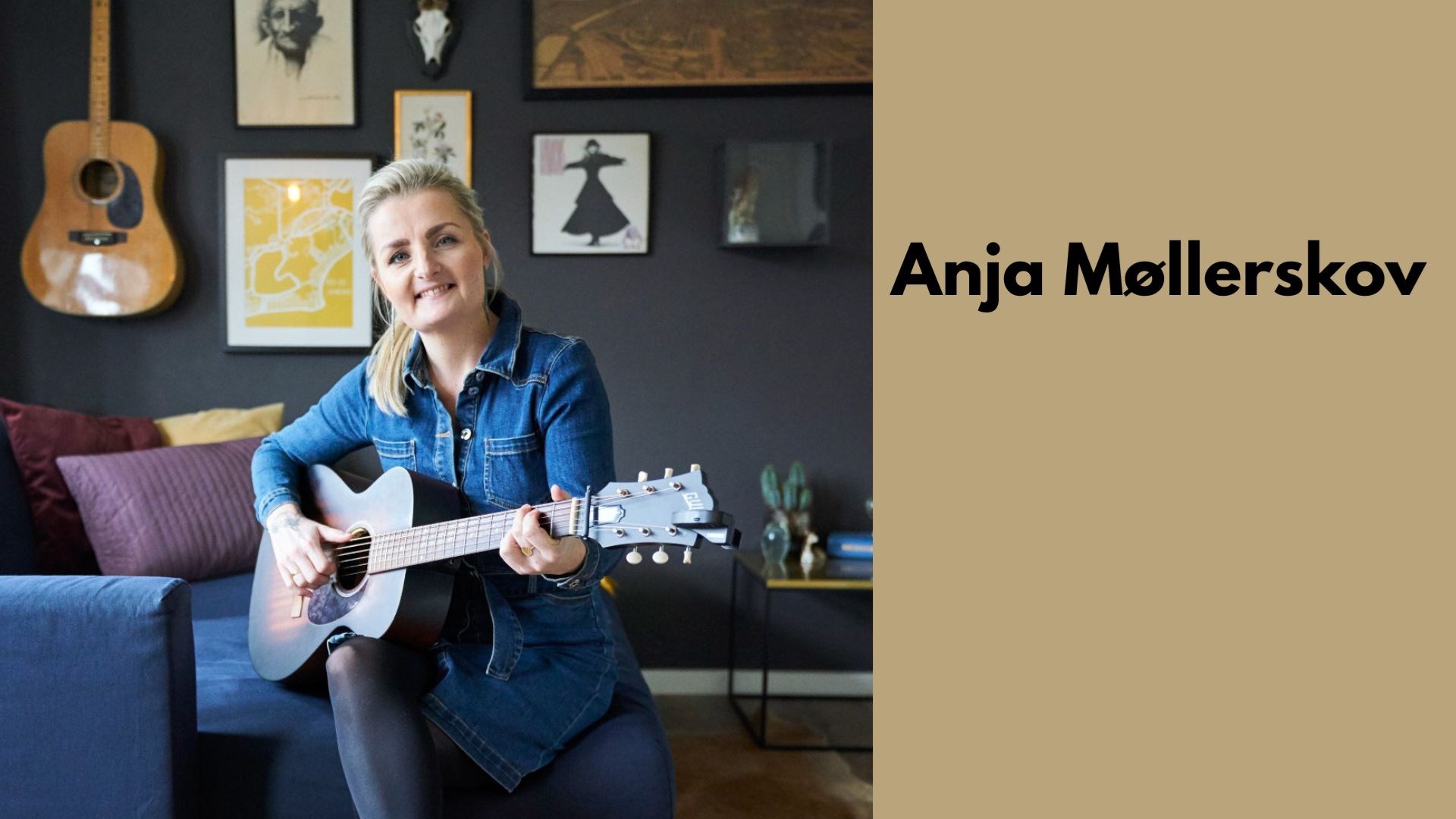 Anja Mølleskov spiller live på Warwik