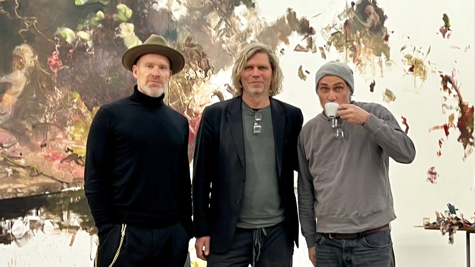 René Holm, Philip Grözinger & Jonas Burgert: Malerei