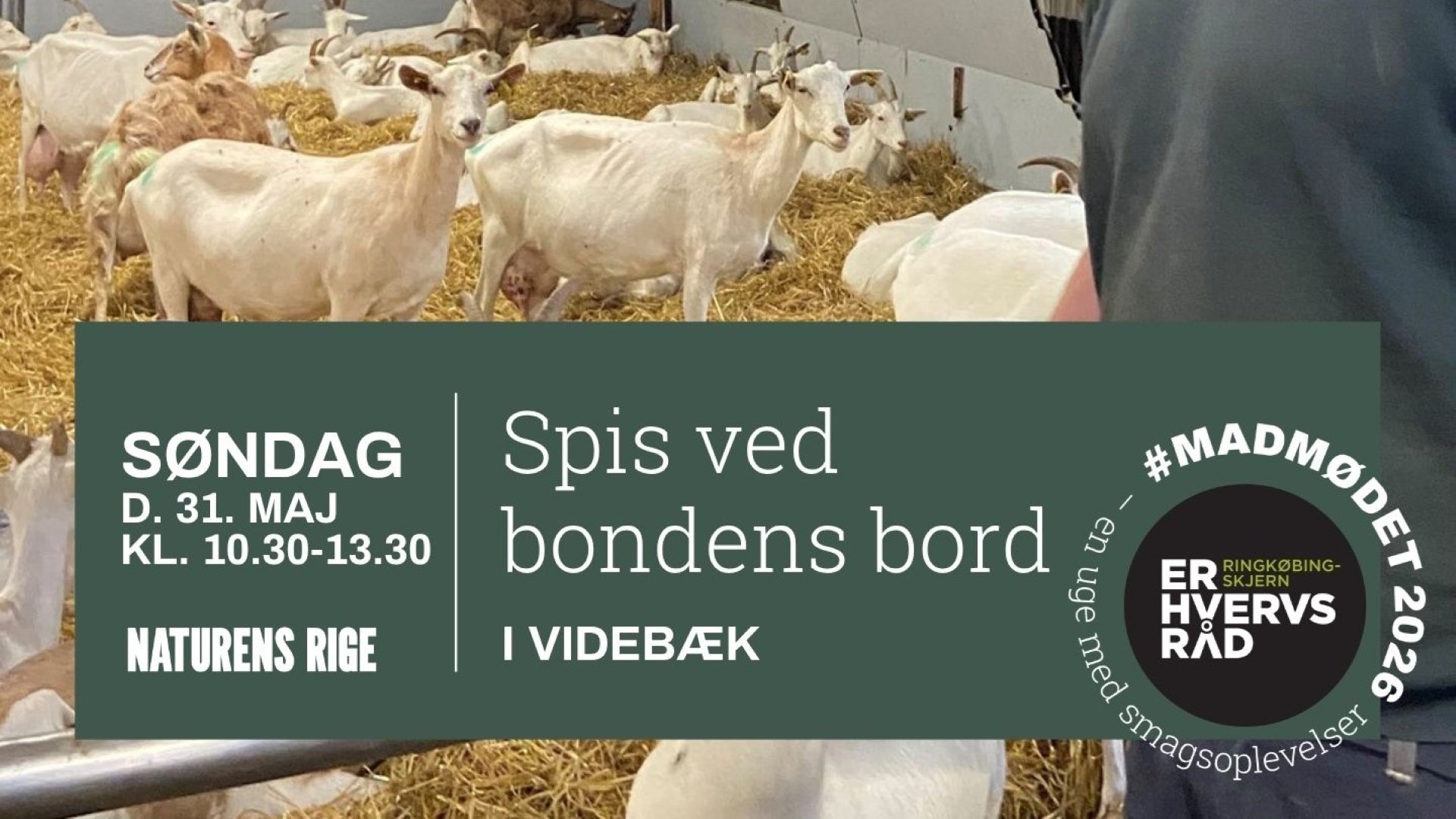 MADMØDET 2026: Spis ved bondens bord