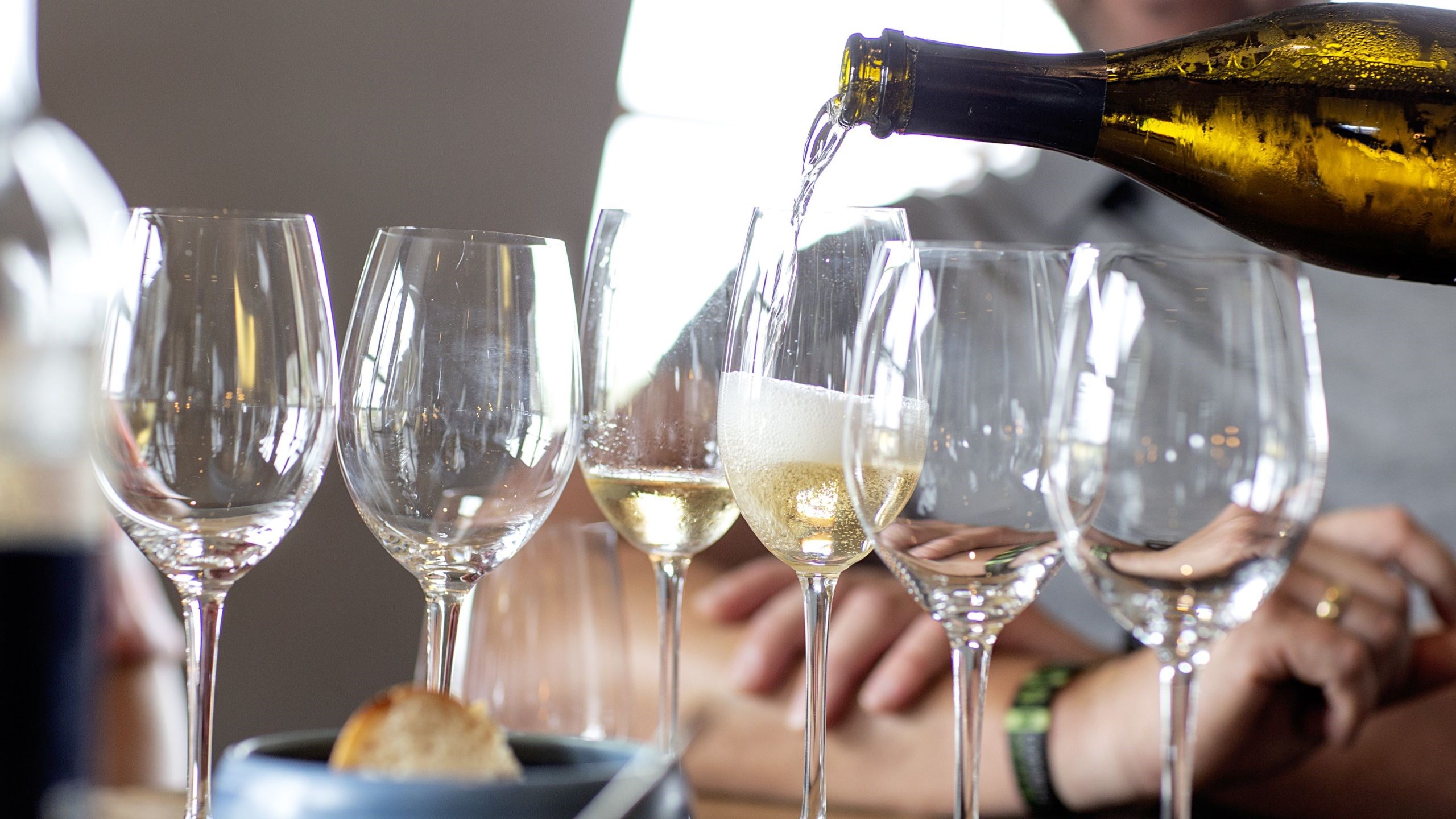 Champagne dinner